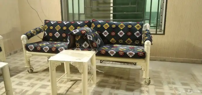 كرسي حديد جلسات خارجيه مراكيز شعبيه كويتيه 5