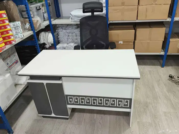 مكتب مدير طقم كامل مودرن اشكال دولاب كبير 15