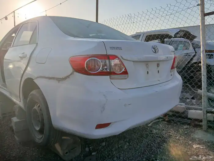 قطع غيار تويوتا كولا تشليح من مديل 2003 الى 2018 2