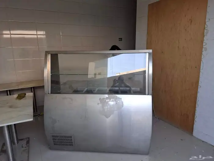 ثلاجة كونتر استيل 2