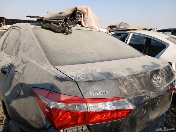 قطع غيار تويوتا كولا تشليح من مديل 2003 الى 2018 3