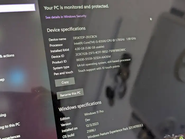 dell i5 8th gen touch screen laptop 2