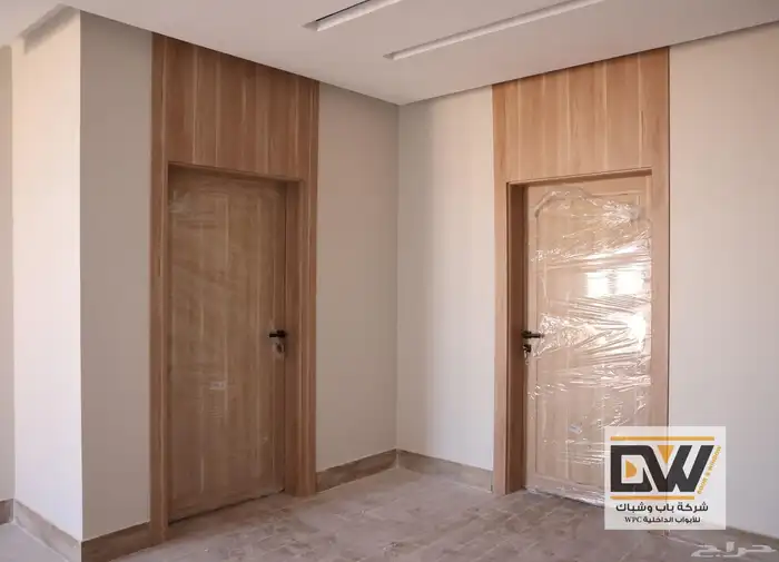 أبواب WPC الداخلية شركة باب وشباك للأبواب الداخلية 7