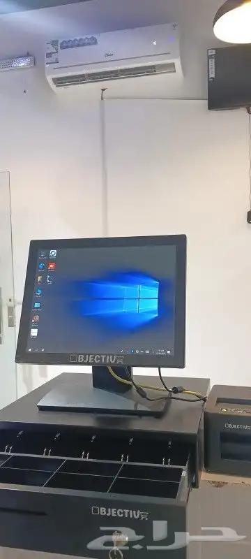 برنامج محاسبي قارئ باركود طابعة فواتير جهاز كاشير كاشير جديد 0