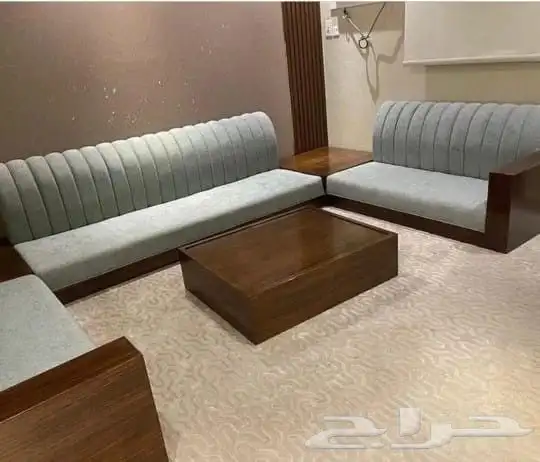 مساند خشب وا سفنج كنب مجلس تفصيل وا تنجيد ستائر ويفي.. 3