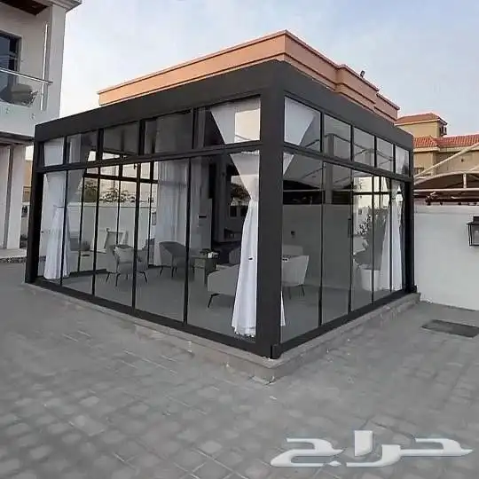 تصميم غرف زجاجية القصيم تصميم جلسات خارجيه القصيم تنسيق حدائ 4