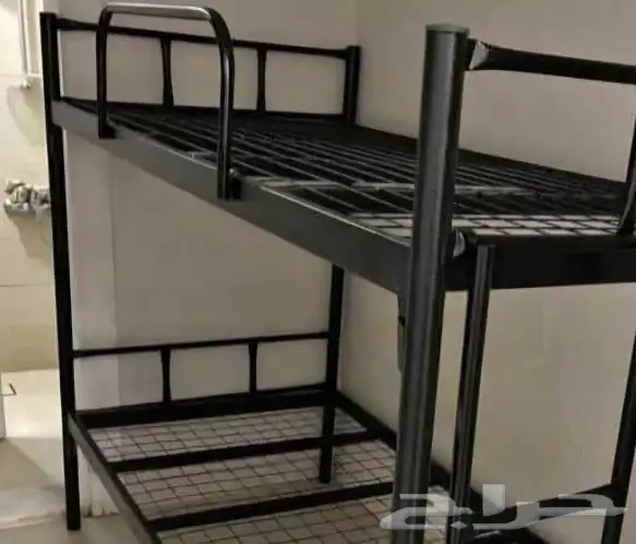 متوفر لدينا   سرير دورين السعر 200  سرير حديد دور واحد السعر 9