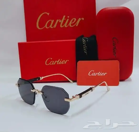 نظارة شمسية رجاليه معا ملحقاتها 1