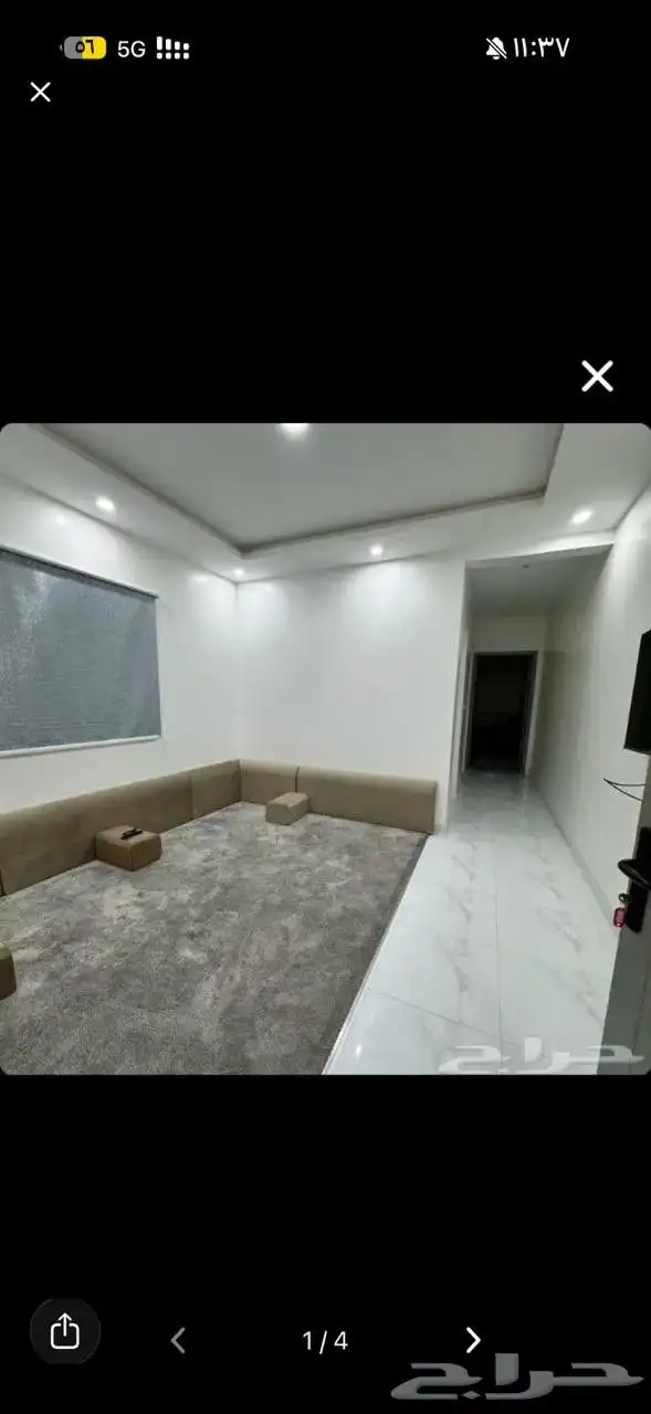 يوجد شقق للايجار عزاب وشقق عوائل مفروش وبلاط النعيريه 0