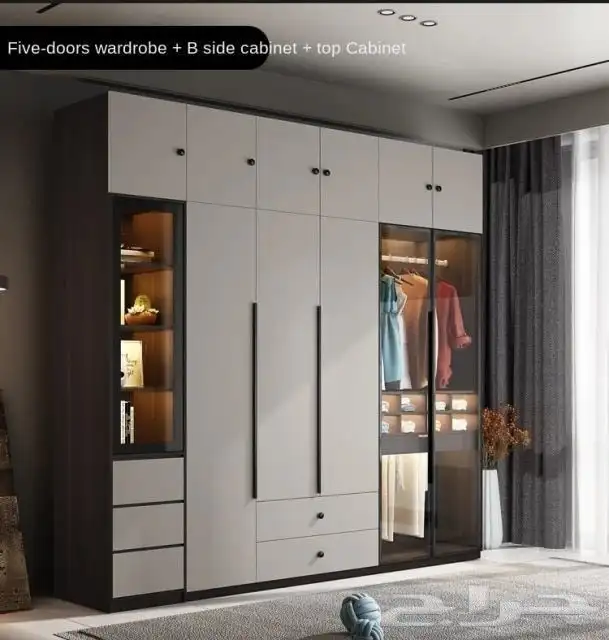 خزائن دواليب متجر كيان لتفصيل جميع التصاميم بسعر المصنع 38