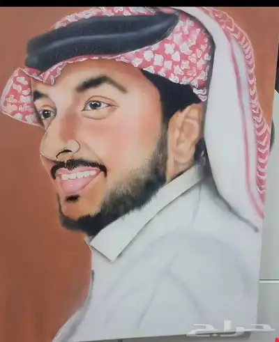 يوجد رسم يدوي الوان وابيض واسود اللي تحبه رسم يدوي علي كانف index