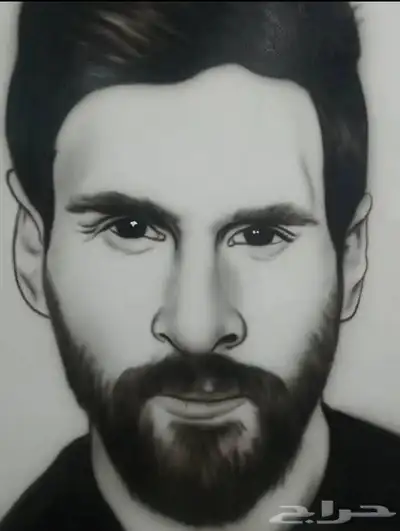 يوجد رسم يدوي الوان وابيض واسود اللي تحبه رسم يدوي علي كانف index