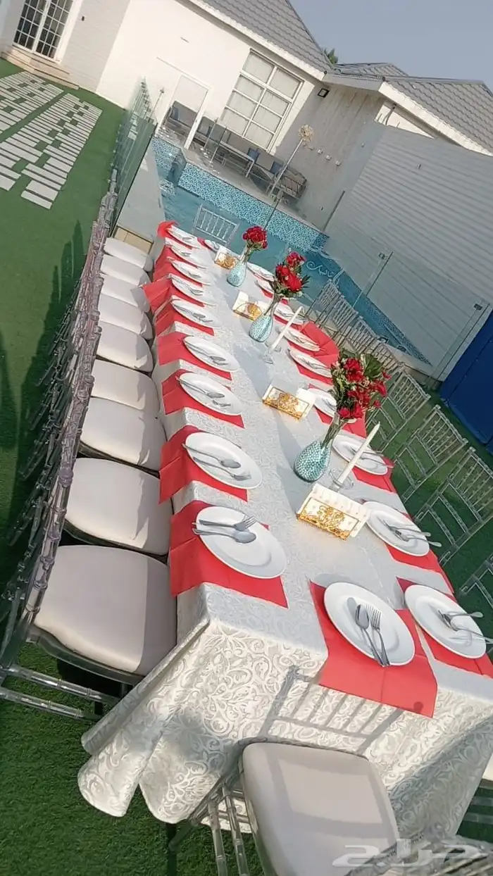 تأجير كراسي وطاولات 1