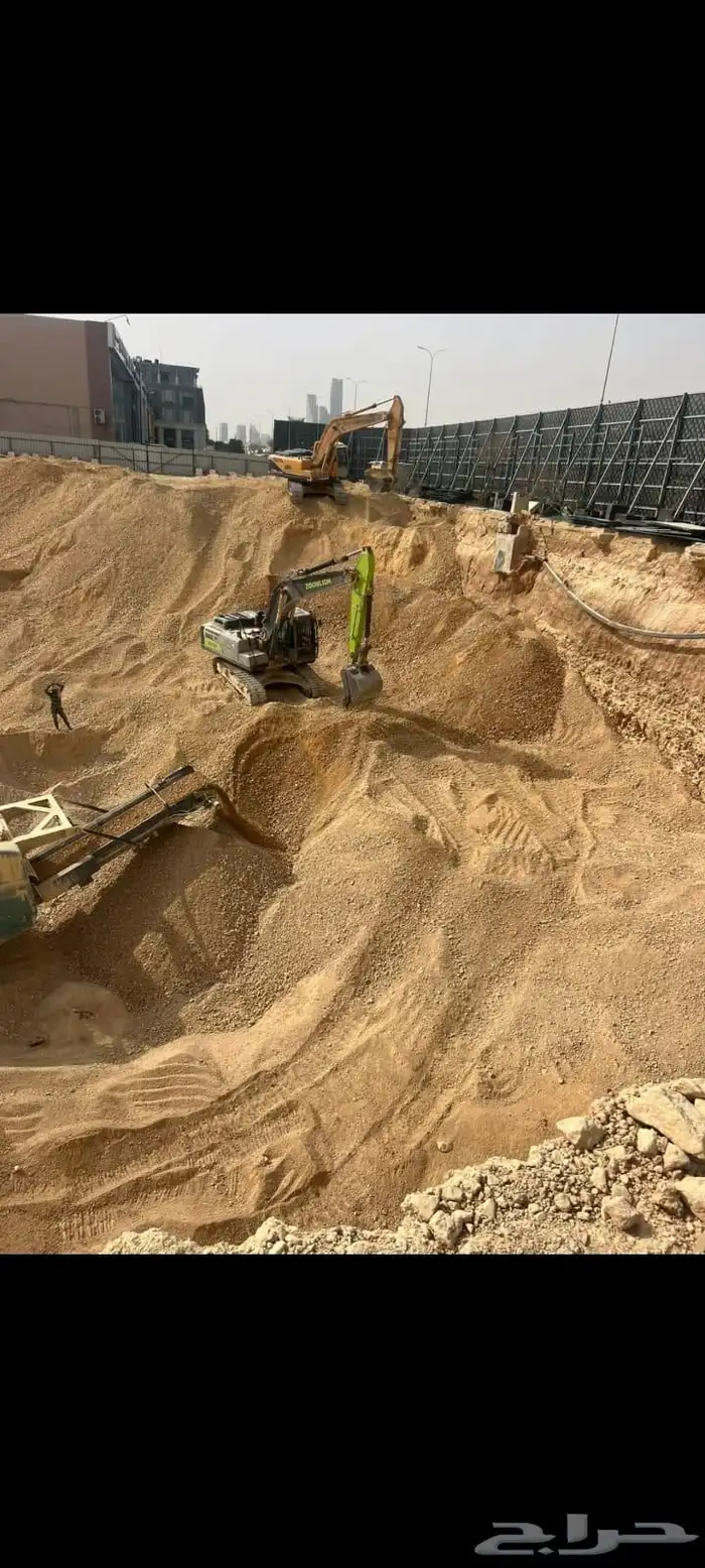 توريد دفان صبيز رمل لياسه رمل بناء رمل احمر بحص زيرو 6