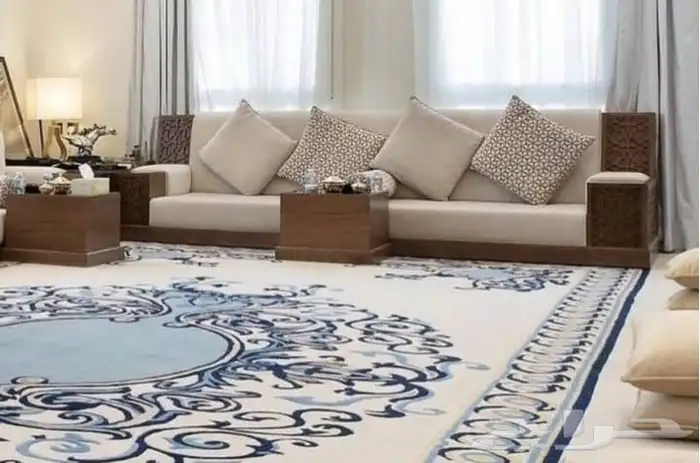 ستائر تفصيل مجالس تفصيل كنب كنب ارضي كنب مغربي و تنجيد 15