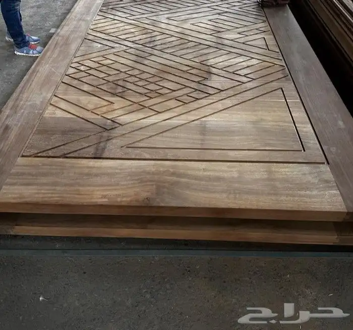 ابواب خشب سويدي صلب 2