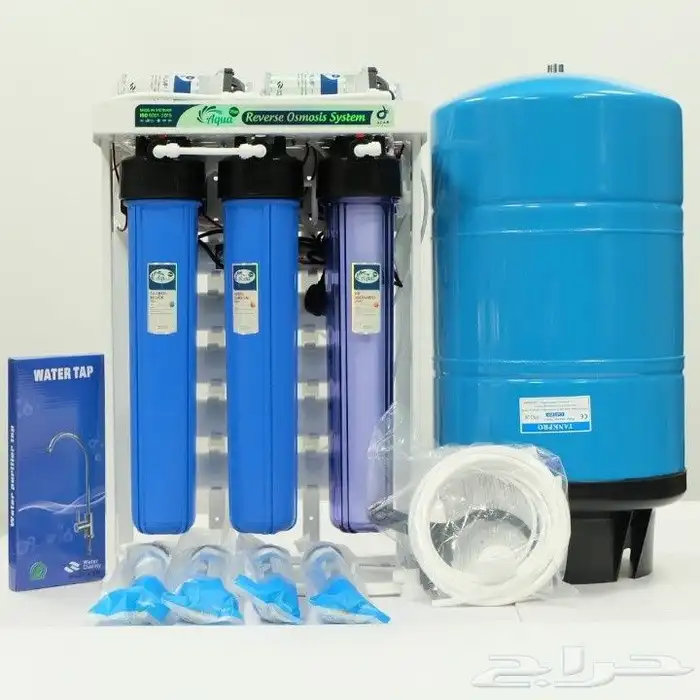 فلتر محطه 400 جالون مع الخزان 0