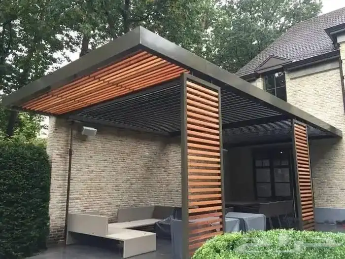 سواتر مظلات هناجر برجولات خيام حداد شينكو 1