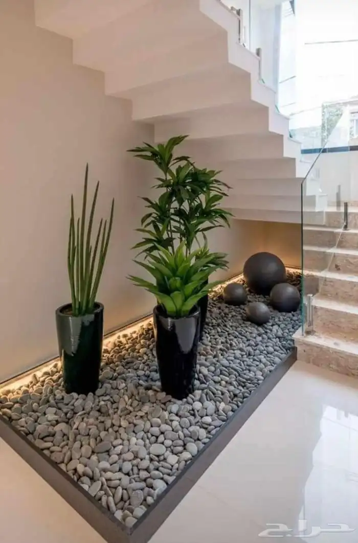 حجر بحص لا يتاثر بالرطوبة والحرارة يستخدم لزينة الحدائق 4