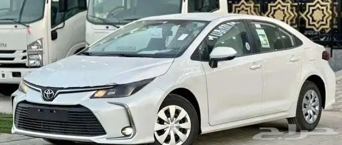 كورولا فئات 2.0 او 1.5 بجميع أنواعها بالنقد والتقسيط 3