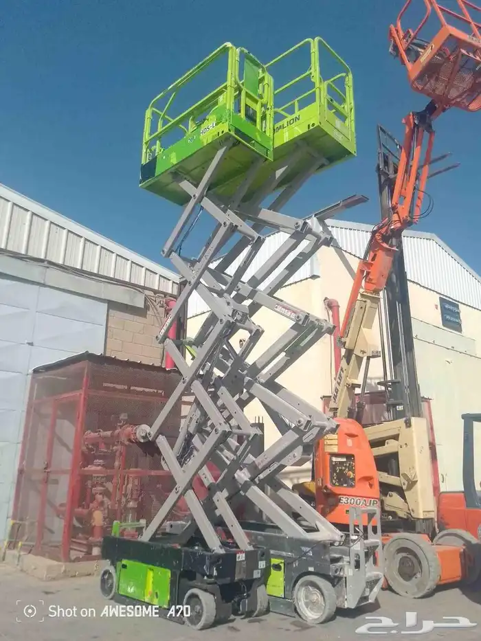 ايجار معدات ثقيله سفتي سيزر لفت مان لفت 1