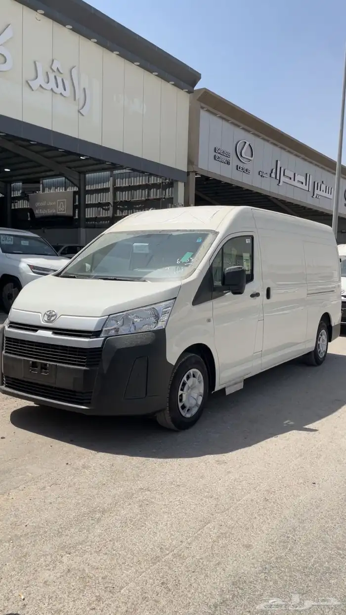 تويوتا باص هايس بضاعة سقف عالي 2026 قير عادي ديزل. سعودي 0