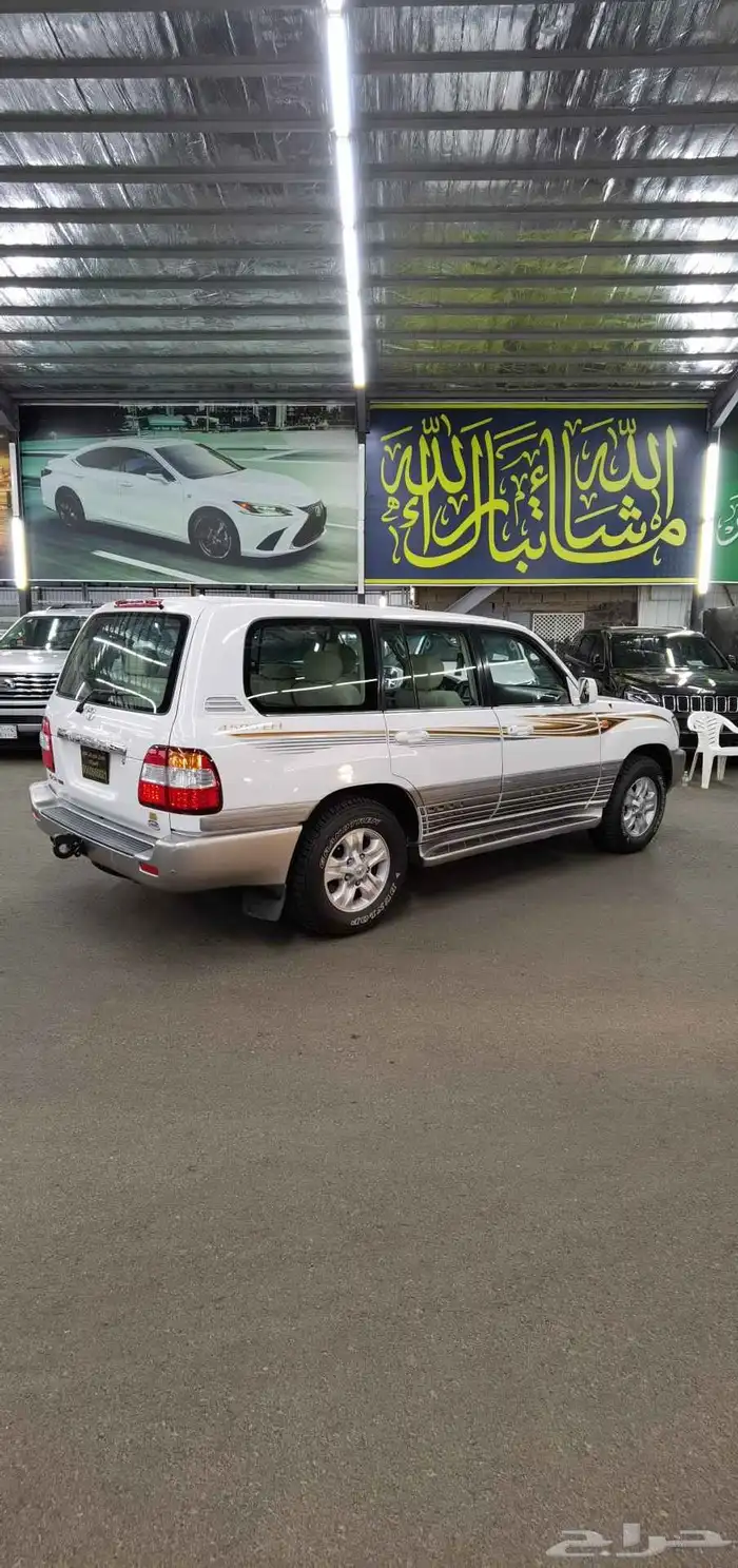 تايوتا جيب لاندكروزر الموديل 2007 قير تماتيك 10