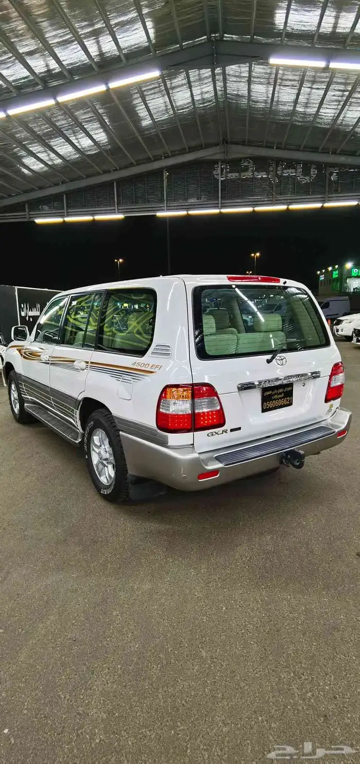 تايوتا جيب لاندكروزر الموديل 2007 قير تماتيك 8