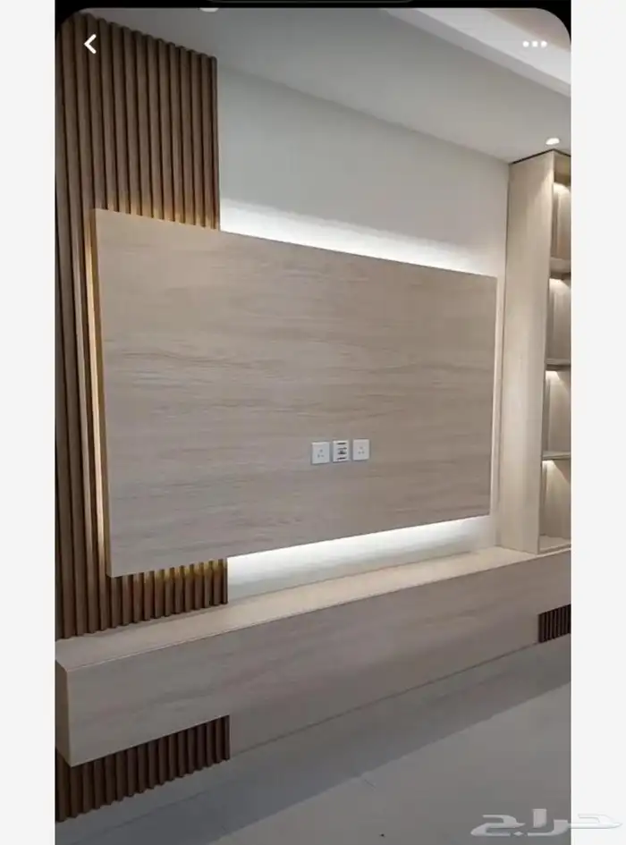 ديكورات داخليه بديل الشيبورد بديل الخشب شاشات 6