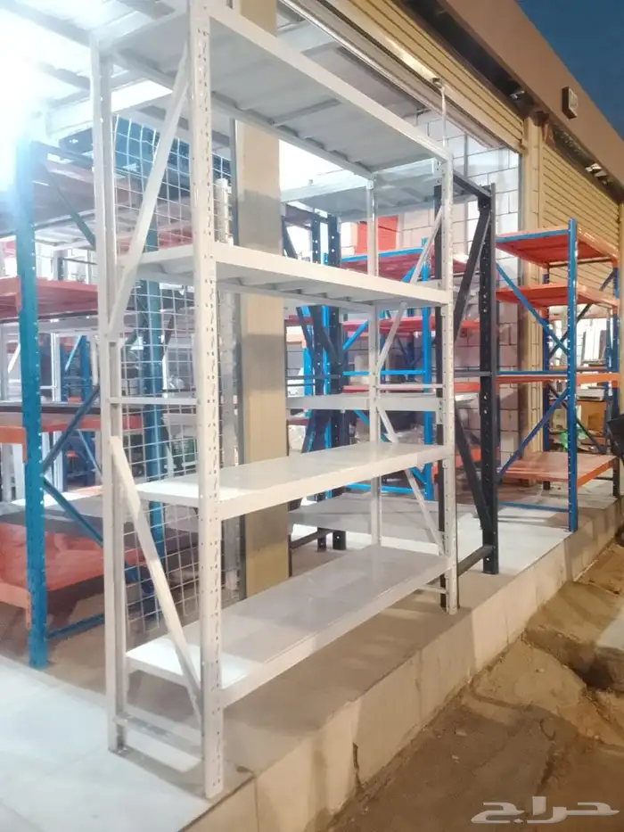 رفوف تخزين مستودعات رفوف منزليه ارفف مخازن استاندات سوبر مار 8