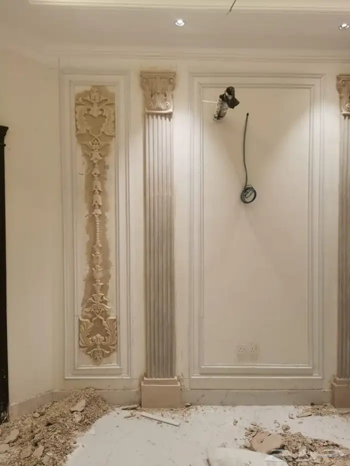 تشطيب وترميم وتسليم مفتاح جميع النقاش الرومني 8