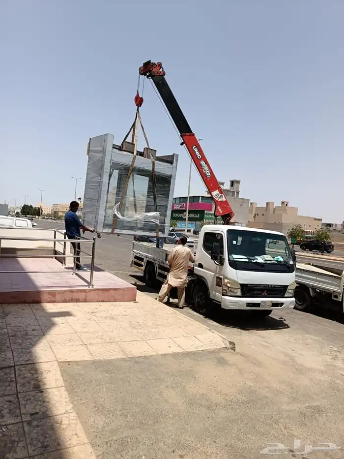 ونش كرين سطحه للايجار مشوار رافعات دينا ونش باسكت 1