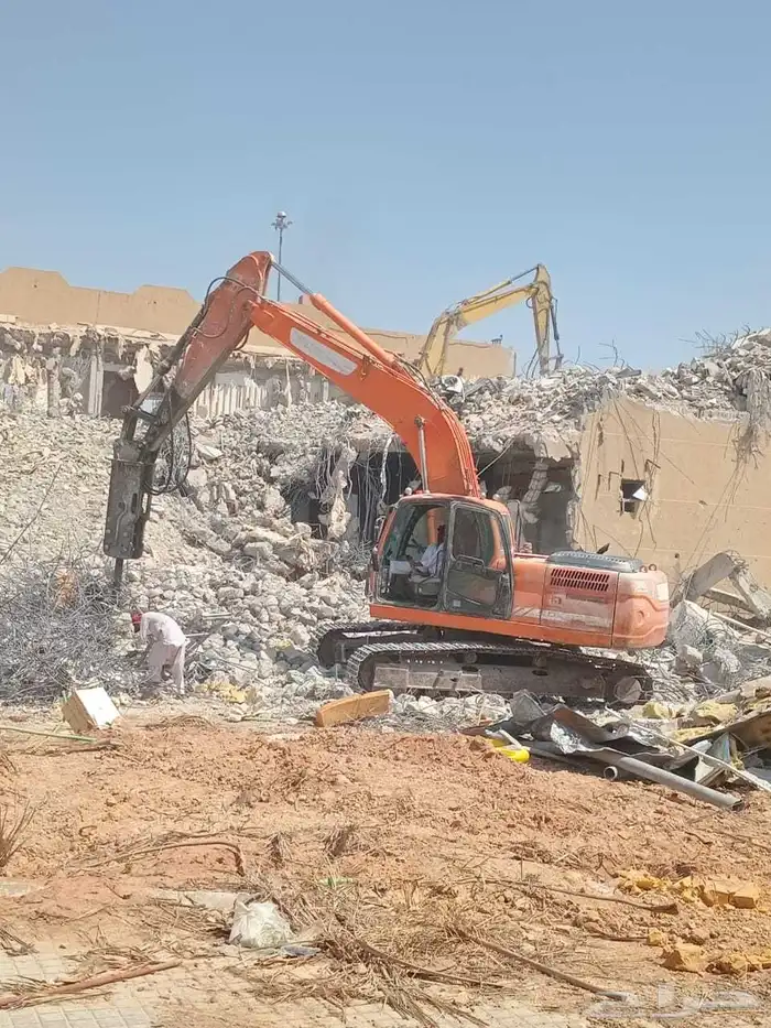 هدم وإزالة مباني 1