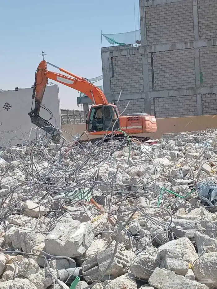 هدم وإزالة مباني 3