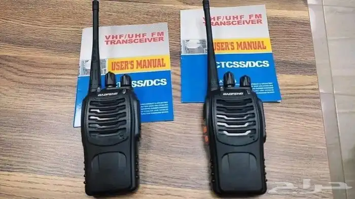 اجهزة اتصالات لاسلكيه جديده بالكرتون العدد 4اجهزه 0