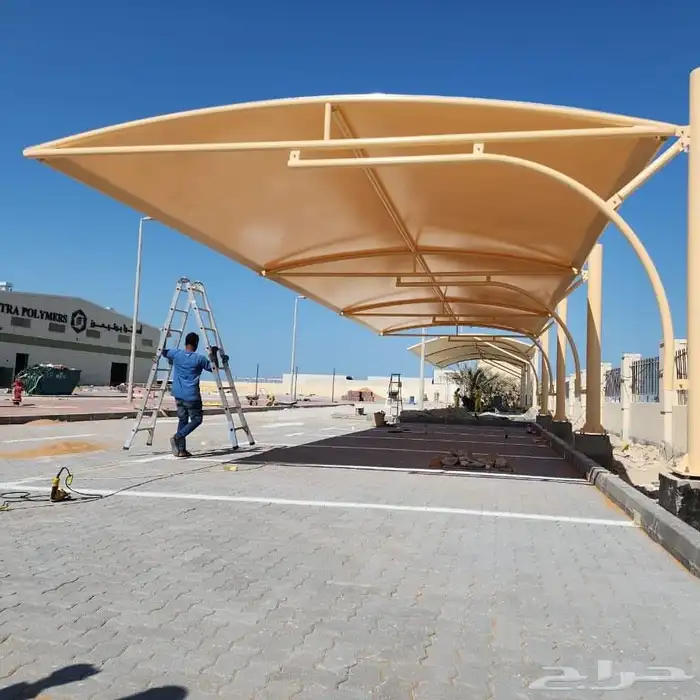 حداد مظلات وسواتر 4