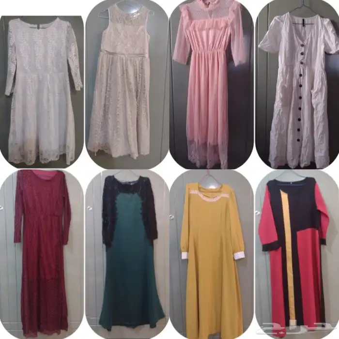 فساتين نسائية بيع مستعجل 2ب50 و5ب100 2