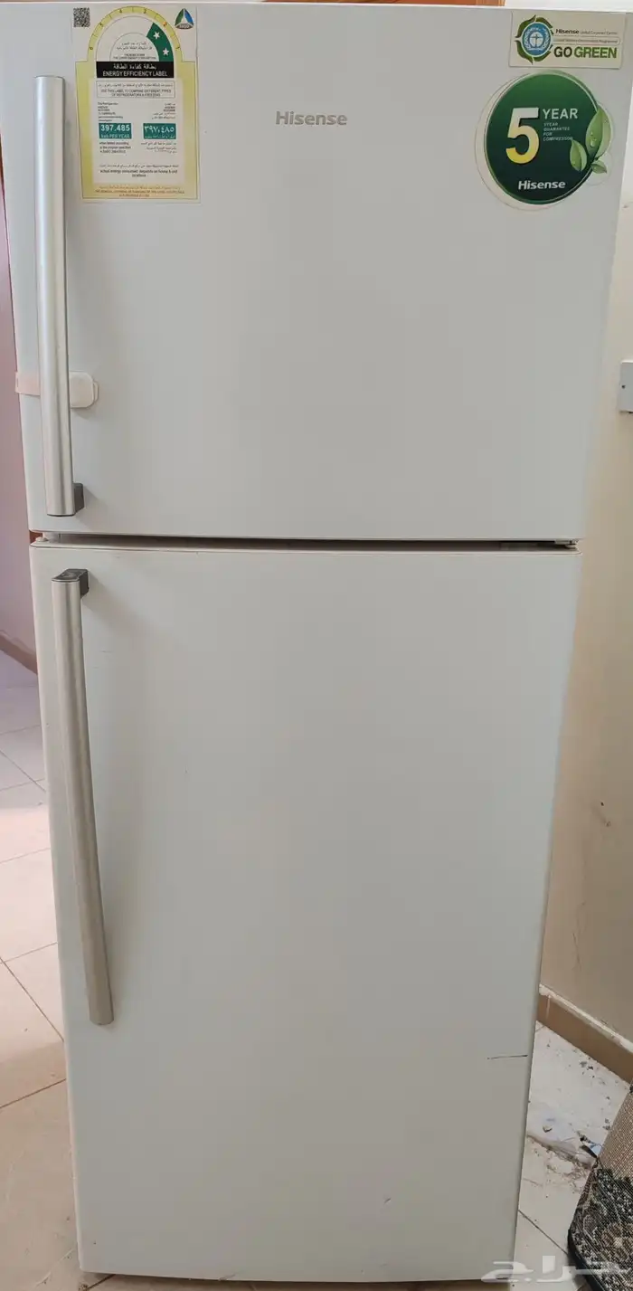 ثلاجة هايسنس 14 قدم   400 لتر  Refrigerator Hisense 400 Litr 0