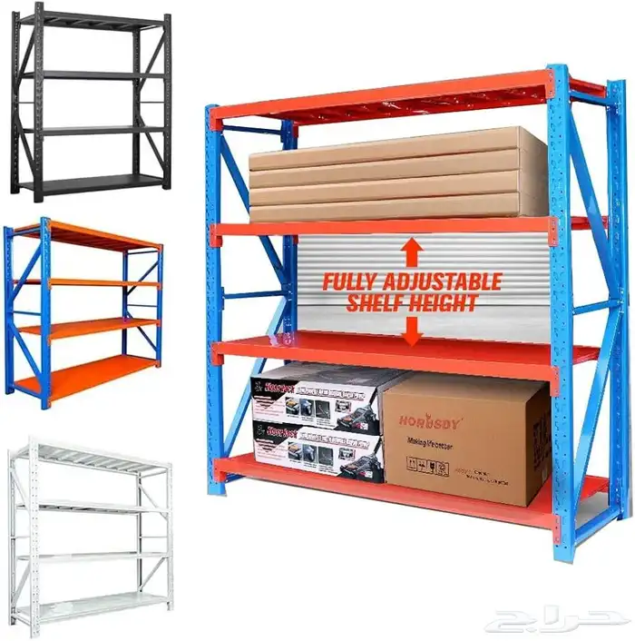 رفوف مستودع 6