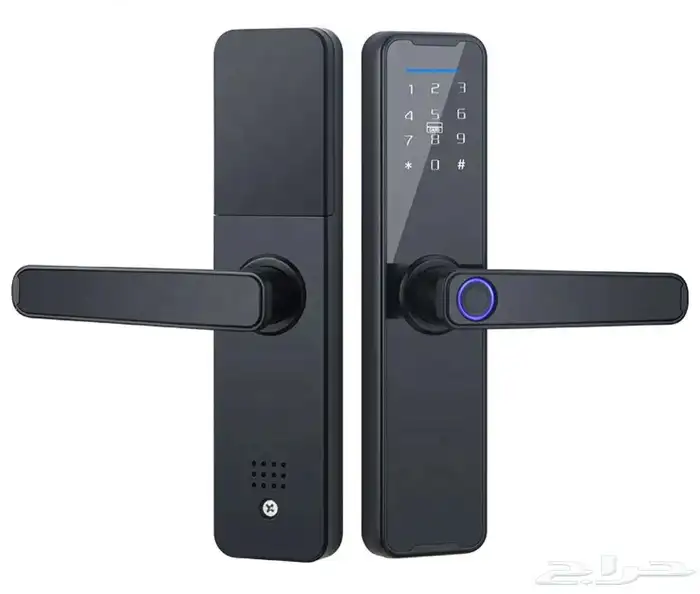 قفل باب ذكي بلوتوث  بصمة ابواب ذكيه  جهاز بصمه ابواب 0