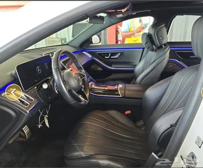 مرسيدس S500 نيت بكج موديل 2022 وراد أمريكا بطاقة جمركية 20