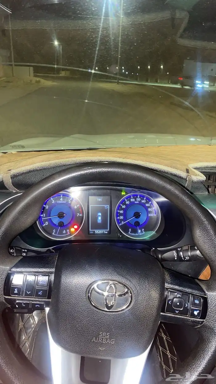 هايلوكس 2016 قير عايدي فل كامل غمار تين الموتر نظيف 18