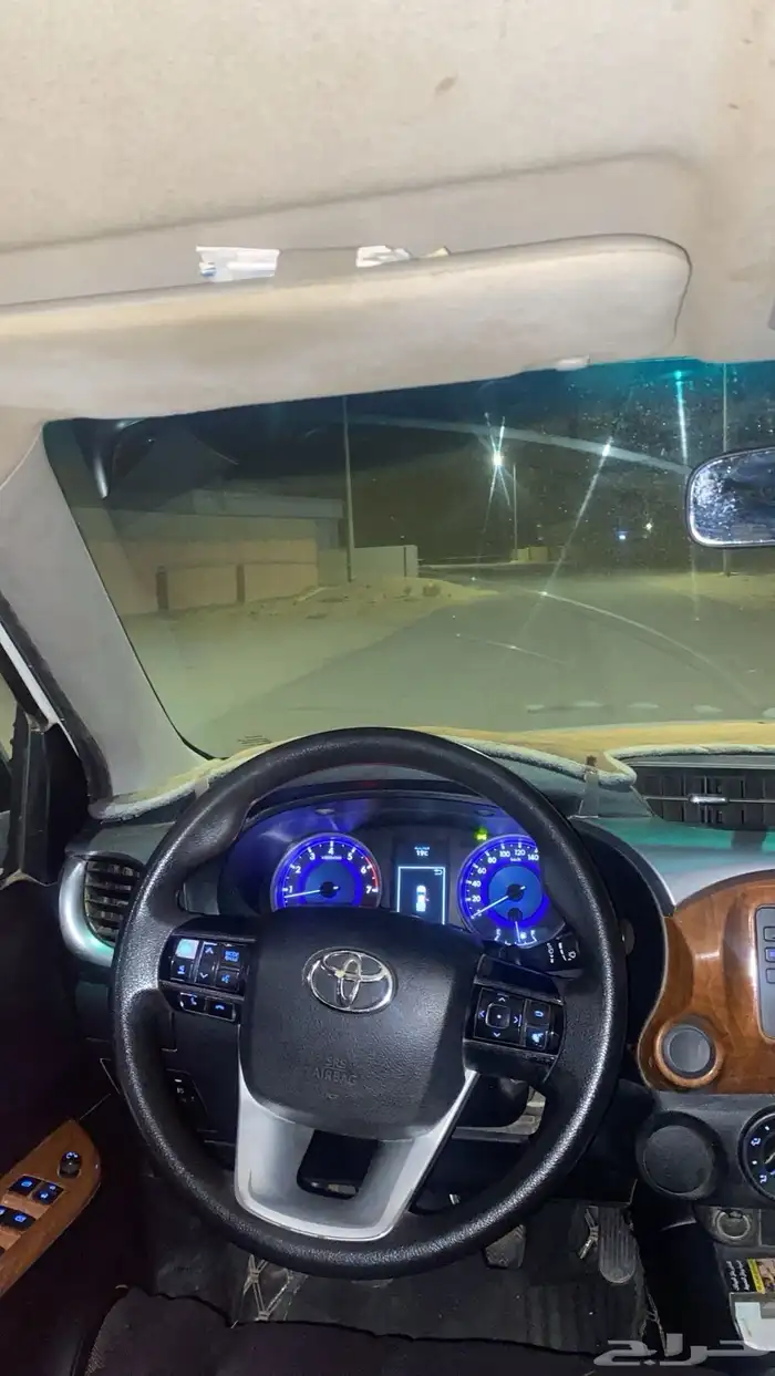 هايلوكس 2016 قير عايدي فل كامل غمار تين الموتر نظيف 15