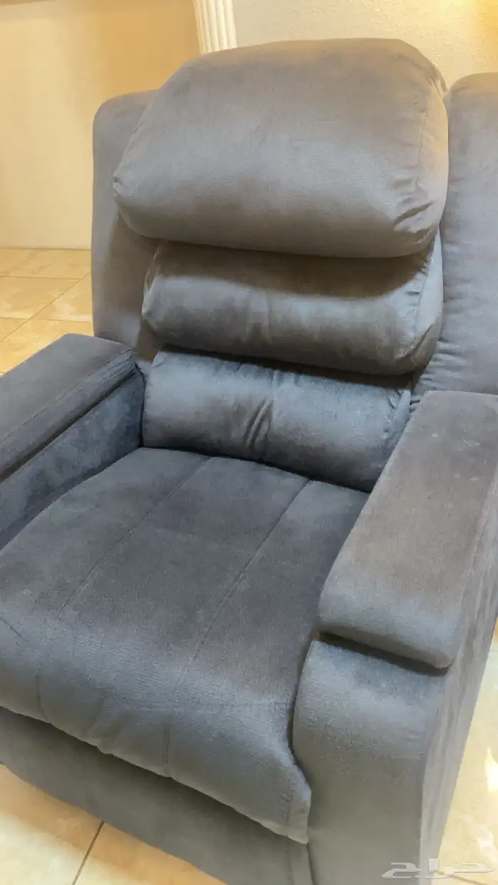 كرسي استرخاء جديد استعمال شهر ممتاز هزاز ودوار شاحن 7