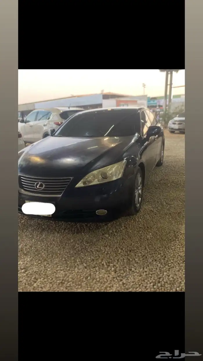 لكزس 2009 سعوديه ممشاها 500 والموتر متماسك يبيله ترتيب خفيف 1