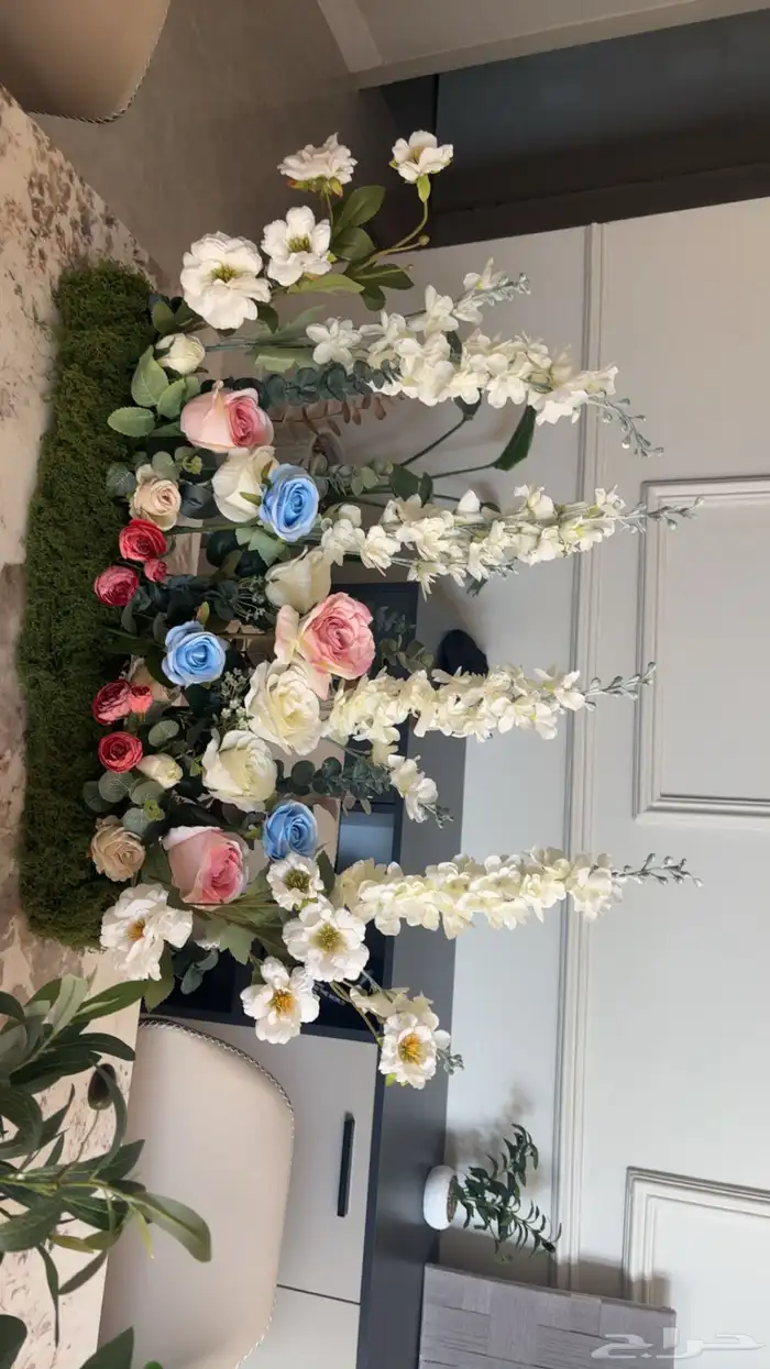 تنسيق حفلات استقبال نفاس حفلات زفاف هدايا ورد 11