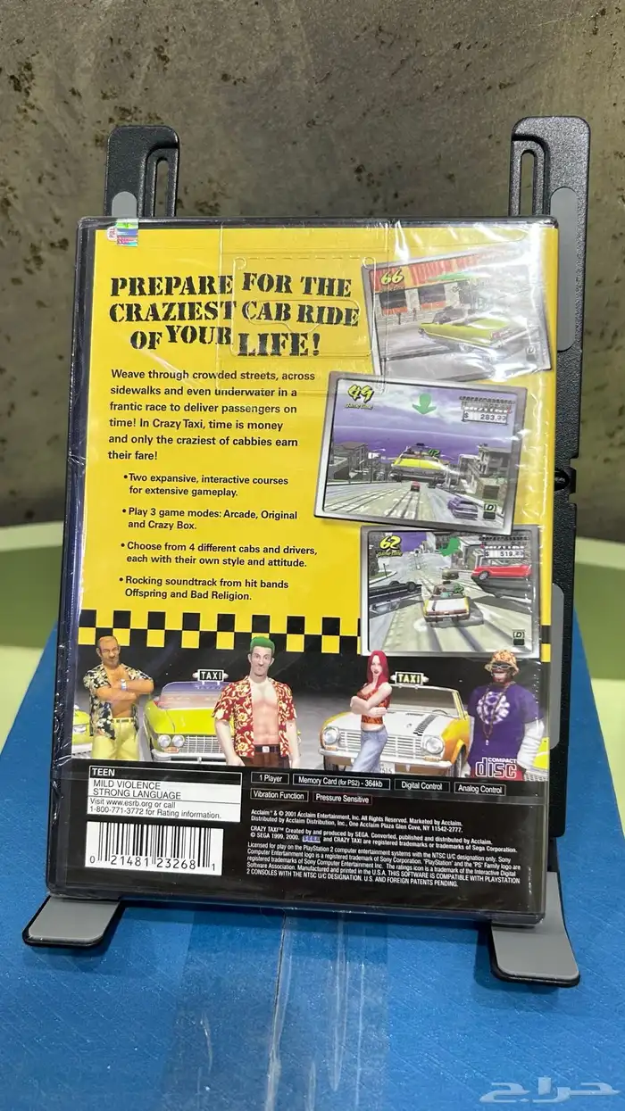 CRAZY TAXI Seald لعبة كريزي تاكسي جديدة PS2 1