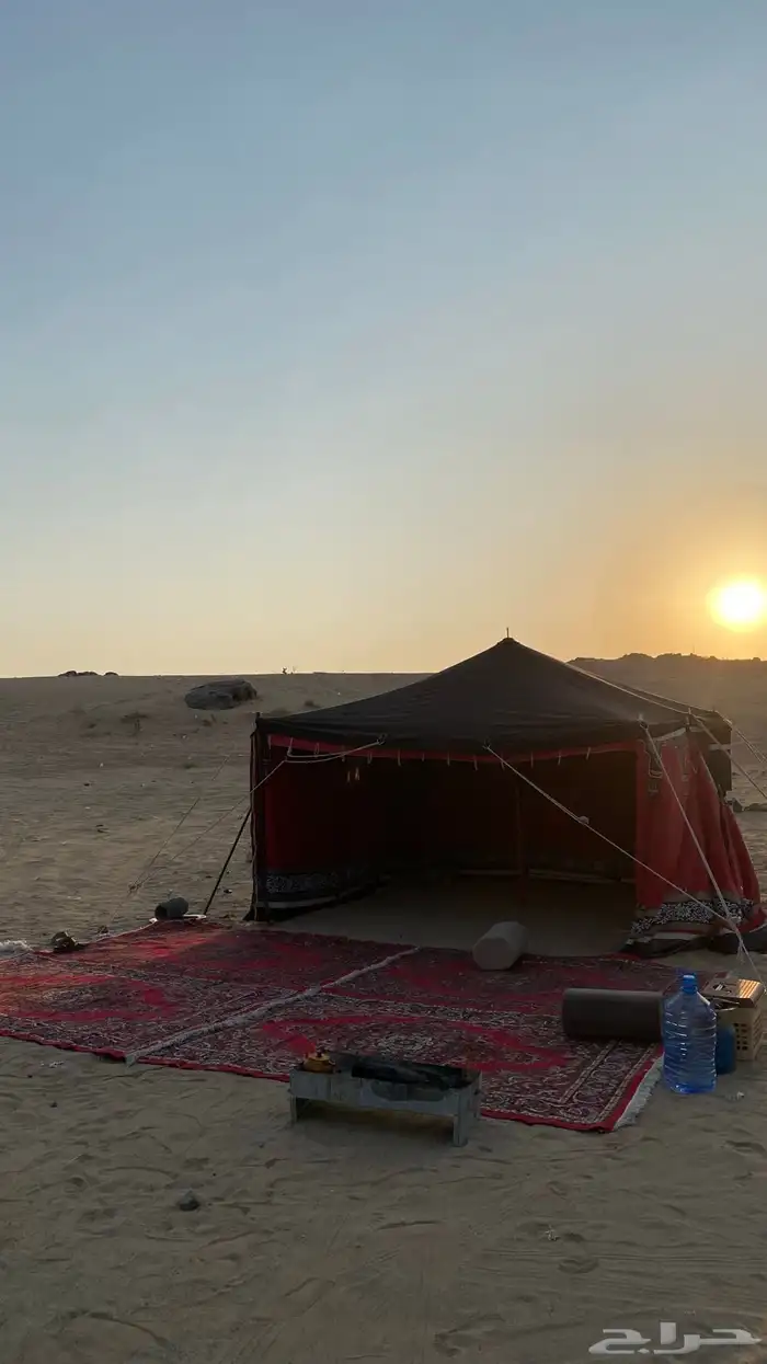 تأجير خيمه شتاء. خيمة  زل   خزان ماء مع ابريق  نظافه محل 5