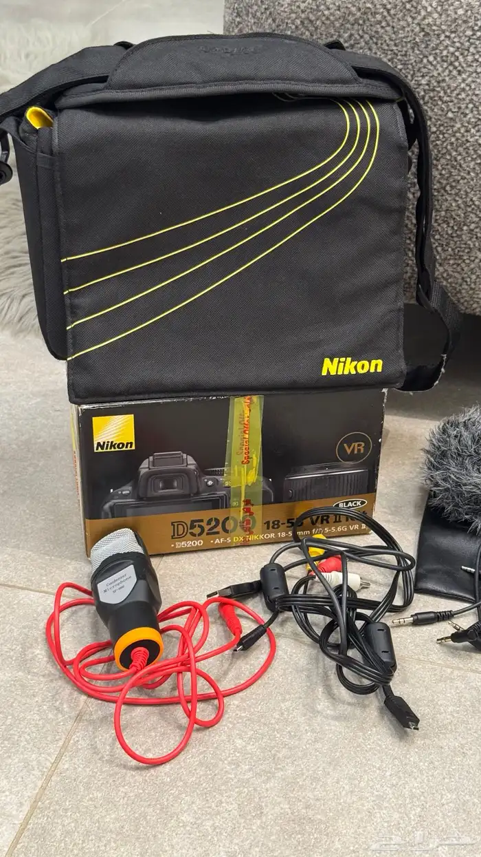 كاميرا نيكون 5200D 4