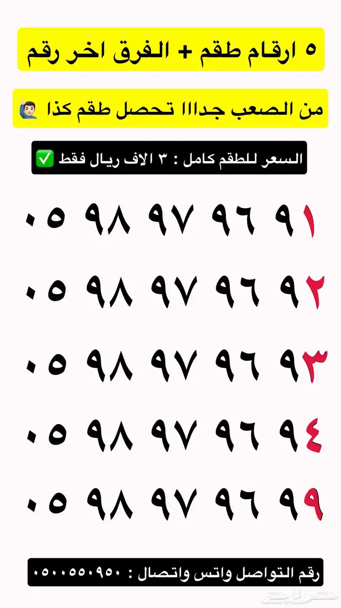 ارقام مميزة stc شحن 35
